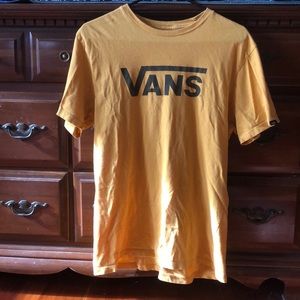 Vans Yellow Logo Shirt